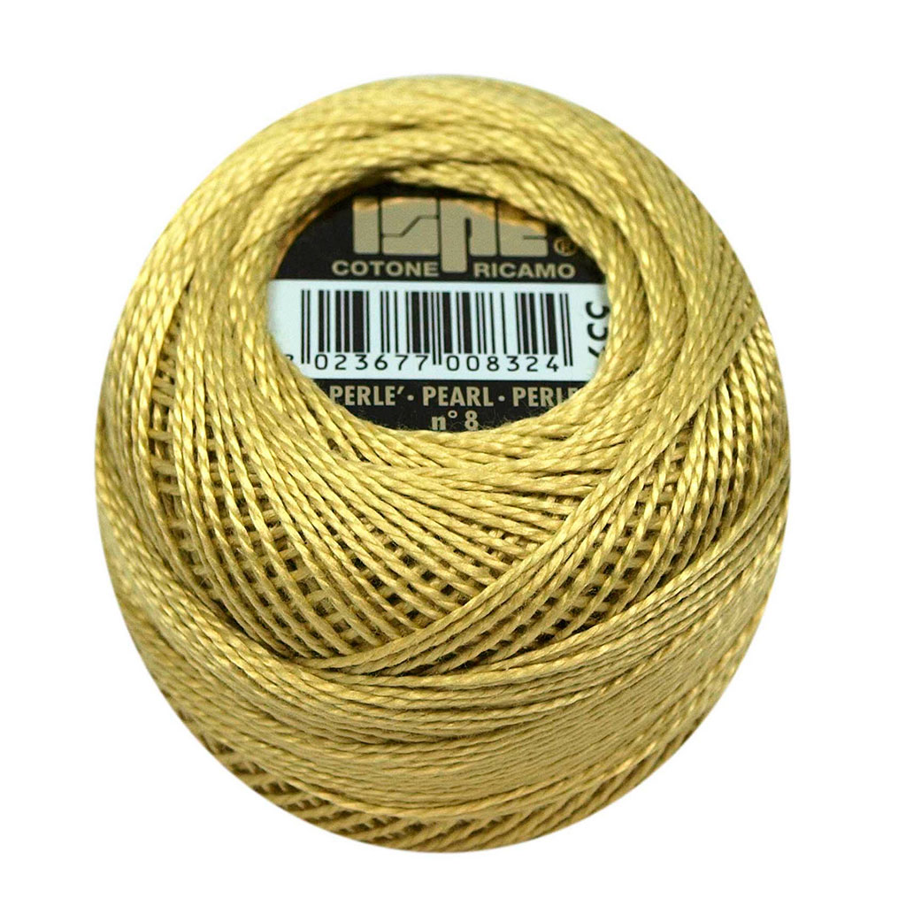 Fil broderie coton perle doré 10g COL339