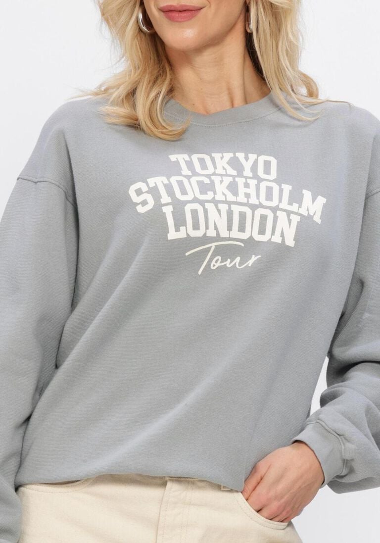 grijze penn & ink sweater sweater print