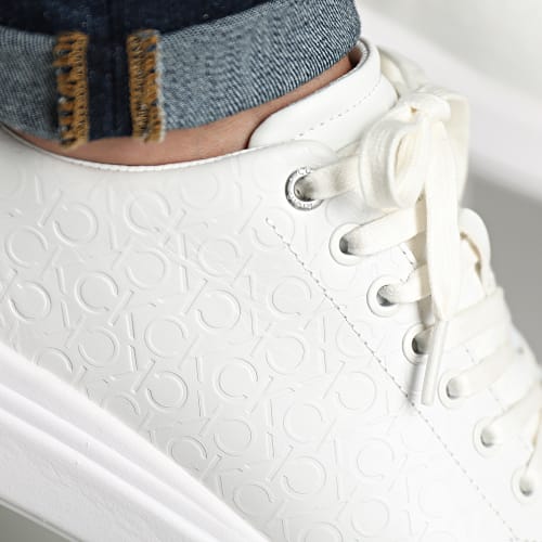Baskets Raised Cupsole Lace Up 1555 White Mono