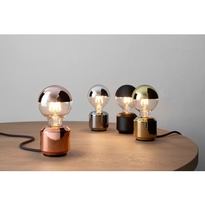 LED-Kopfspiegellampe Globe, Kupfer