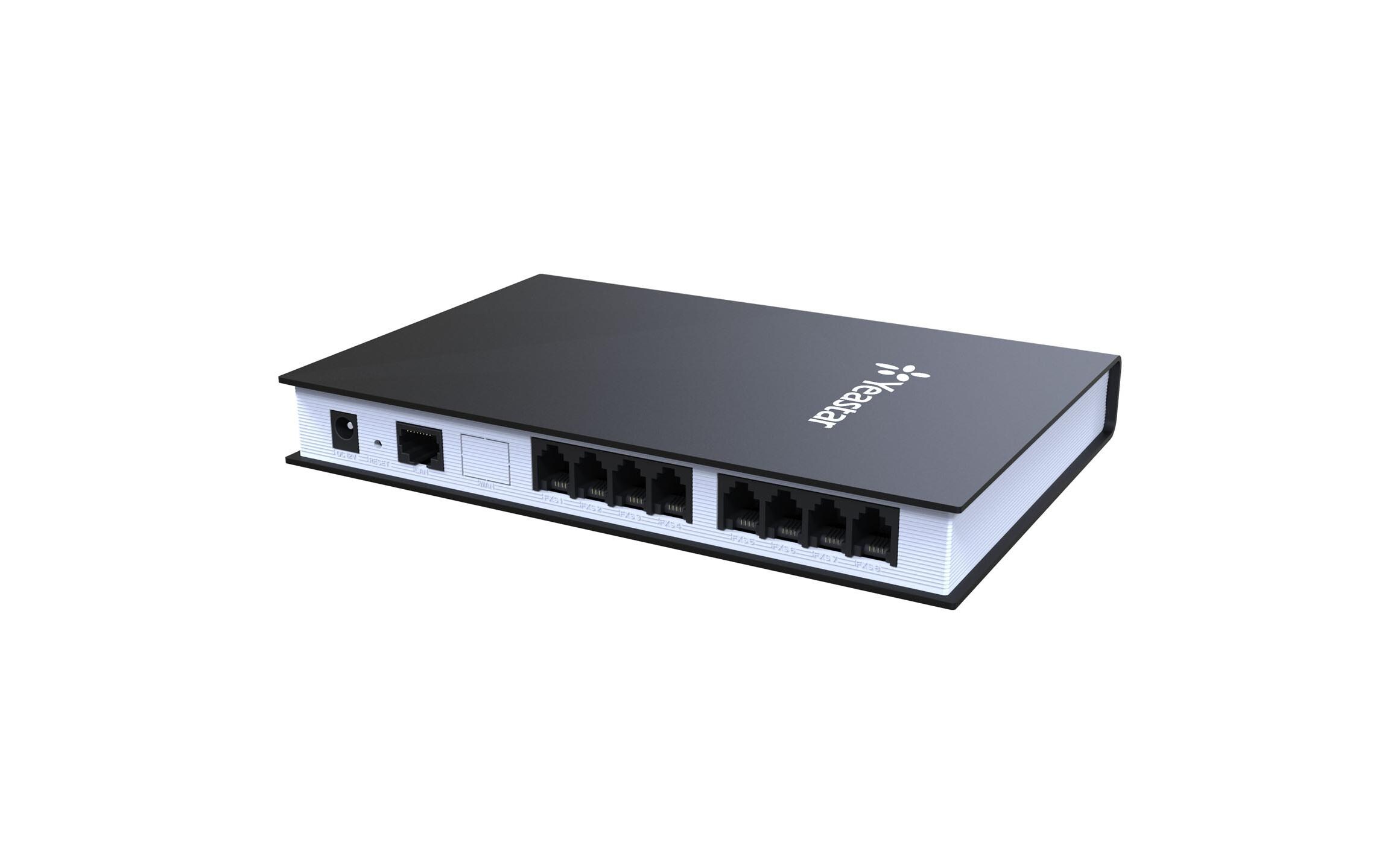 Gateway TA800 VoIP-Analog 8x RJ11 FXS<br>FXS-VoIP-Gateway der TA-Serie