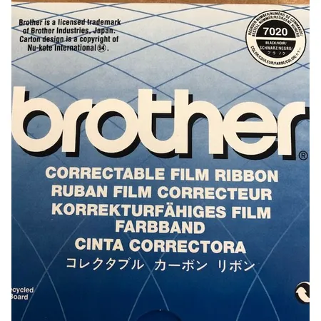 Brother Farbbandkassette Korrekturfolie schwarz