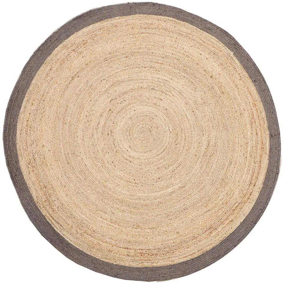 Dutch Lifestyle - Jute - Vloerkleed - 200x200 cm - Beige