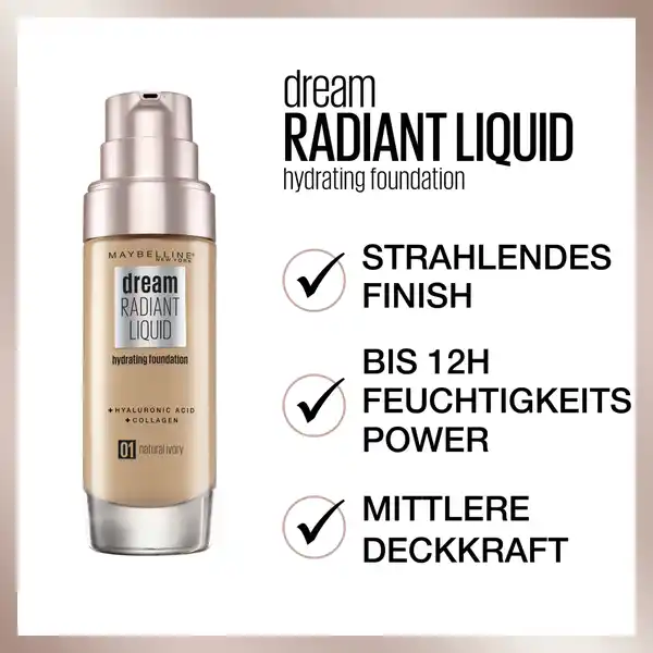 Dream Radiant Liquid Make-Up Nr. 41 Warm Beige