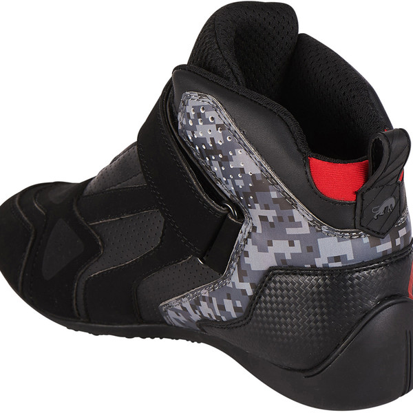 Furygan - Baskets V4 Vented Noir / Gris / Rouge