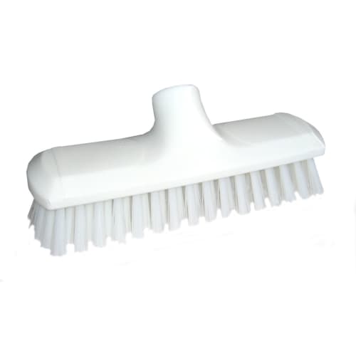 Balai lave-pont fibres dures alimentaire PLP 23cm blanc