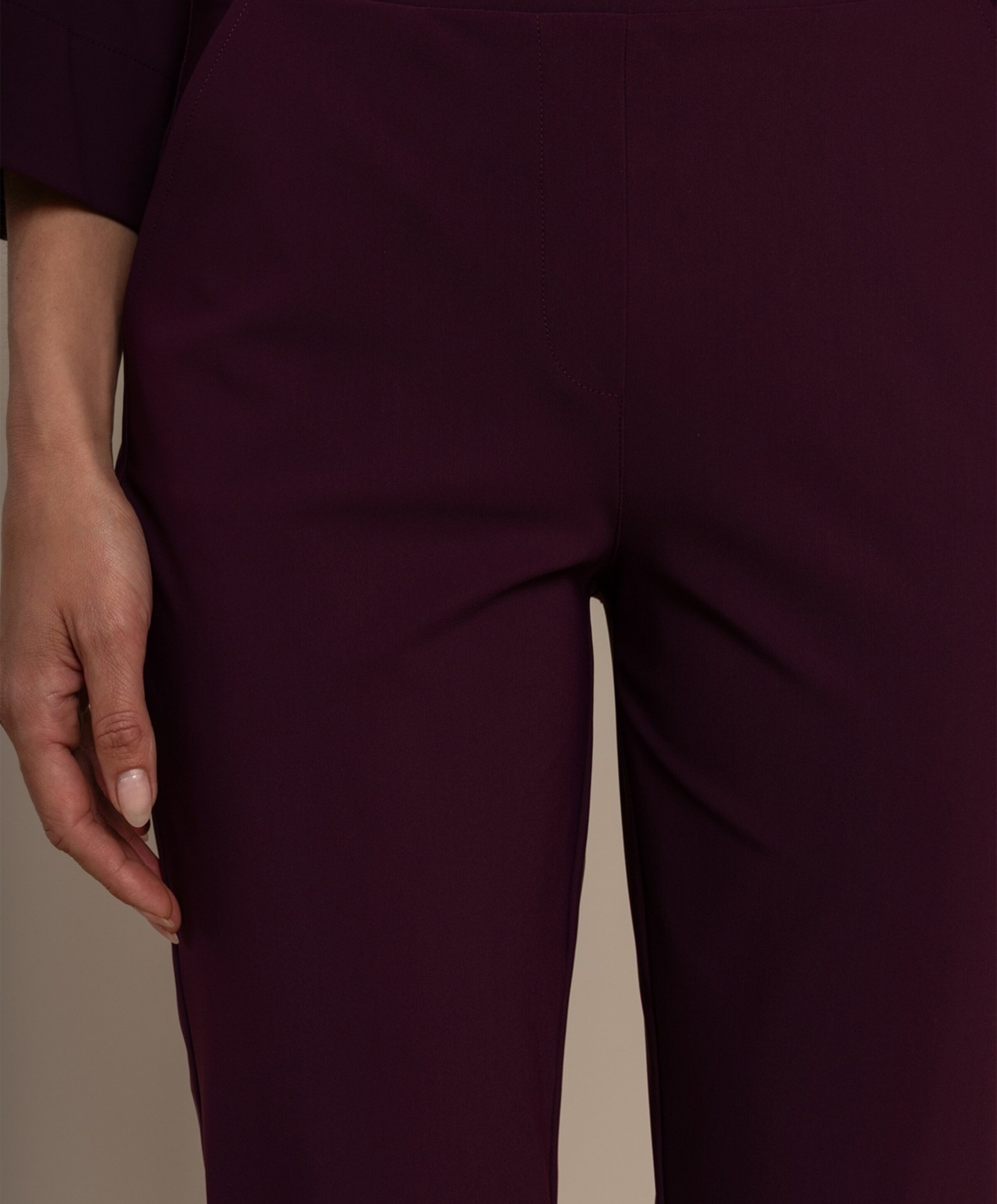 Studio Anneloes Flair bonded trousers dames broek paars