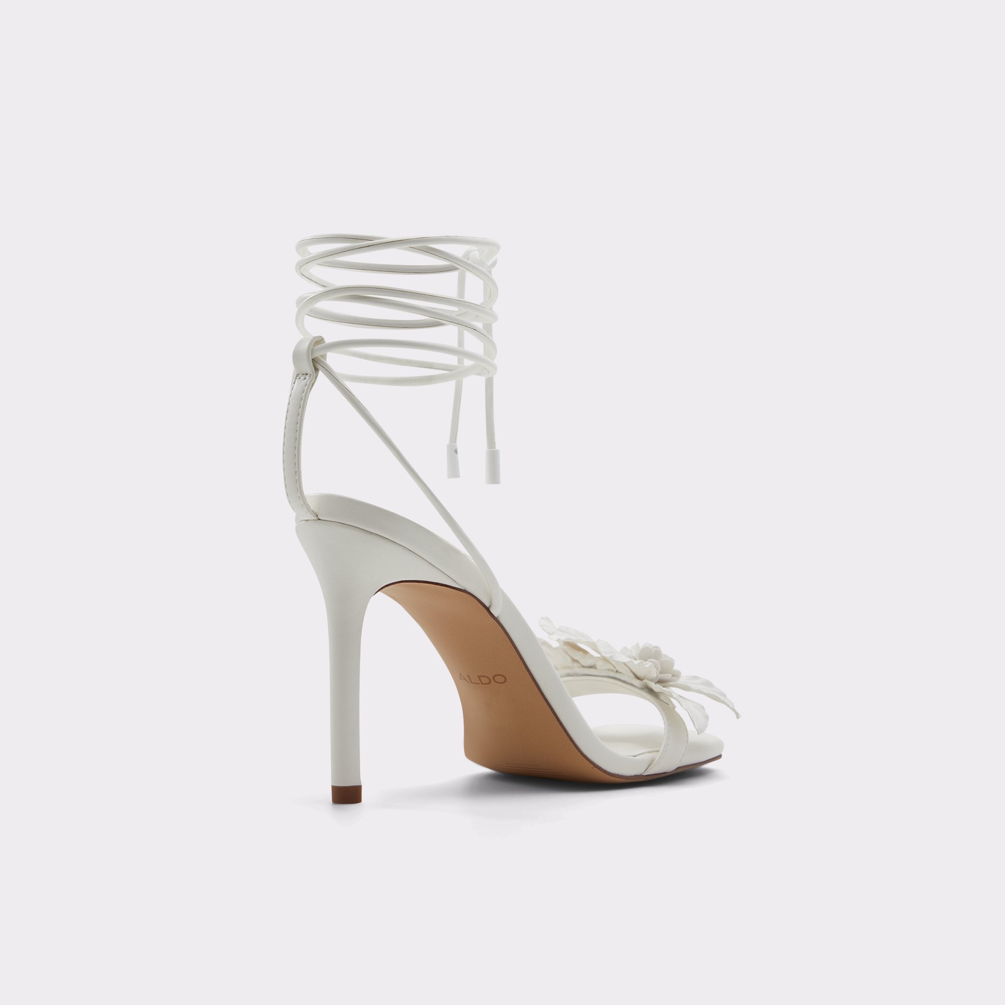 Afatlan White Women Strappy Sandals