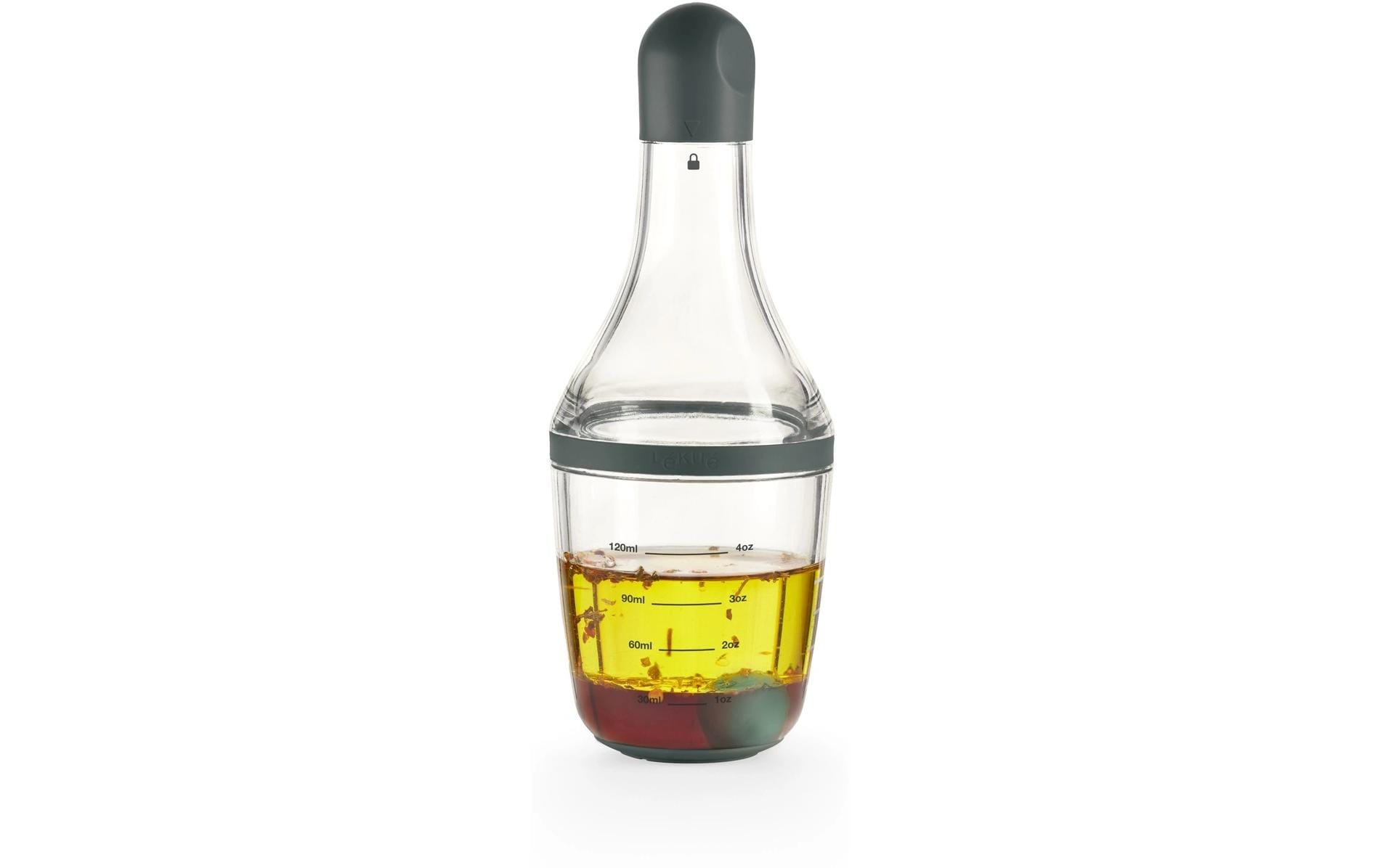 Dressing-Shaker Tritan, GrauSalatdressing-Shaker