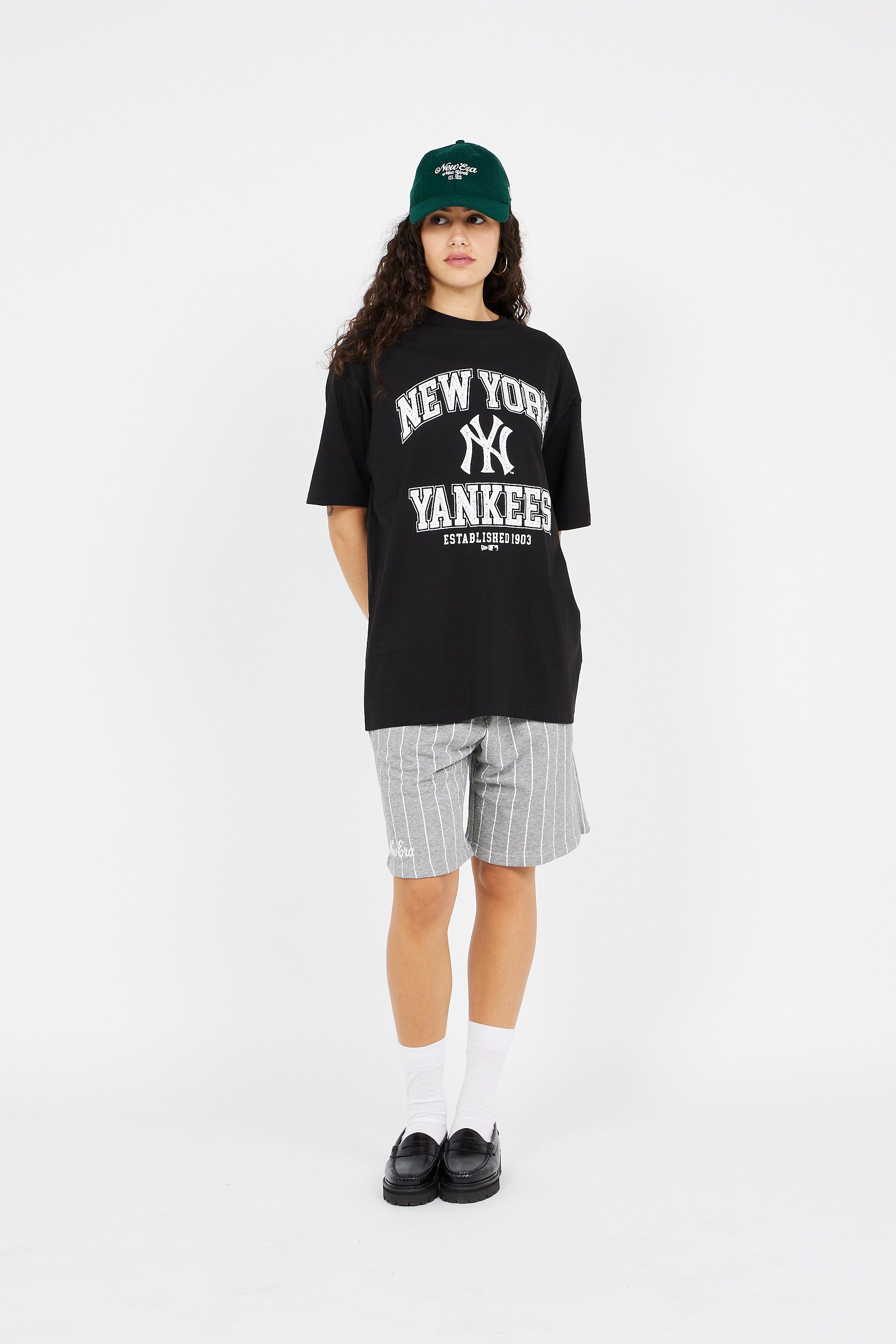 NEW ERA T-shirt MLB ARCH LOGO OS Noir