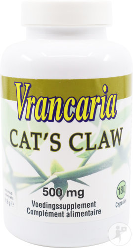 Vrancaria Cat’s Claw 500mg Gélules 180