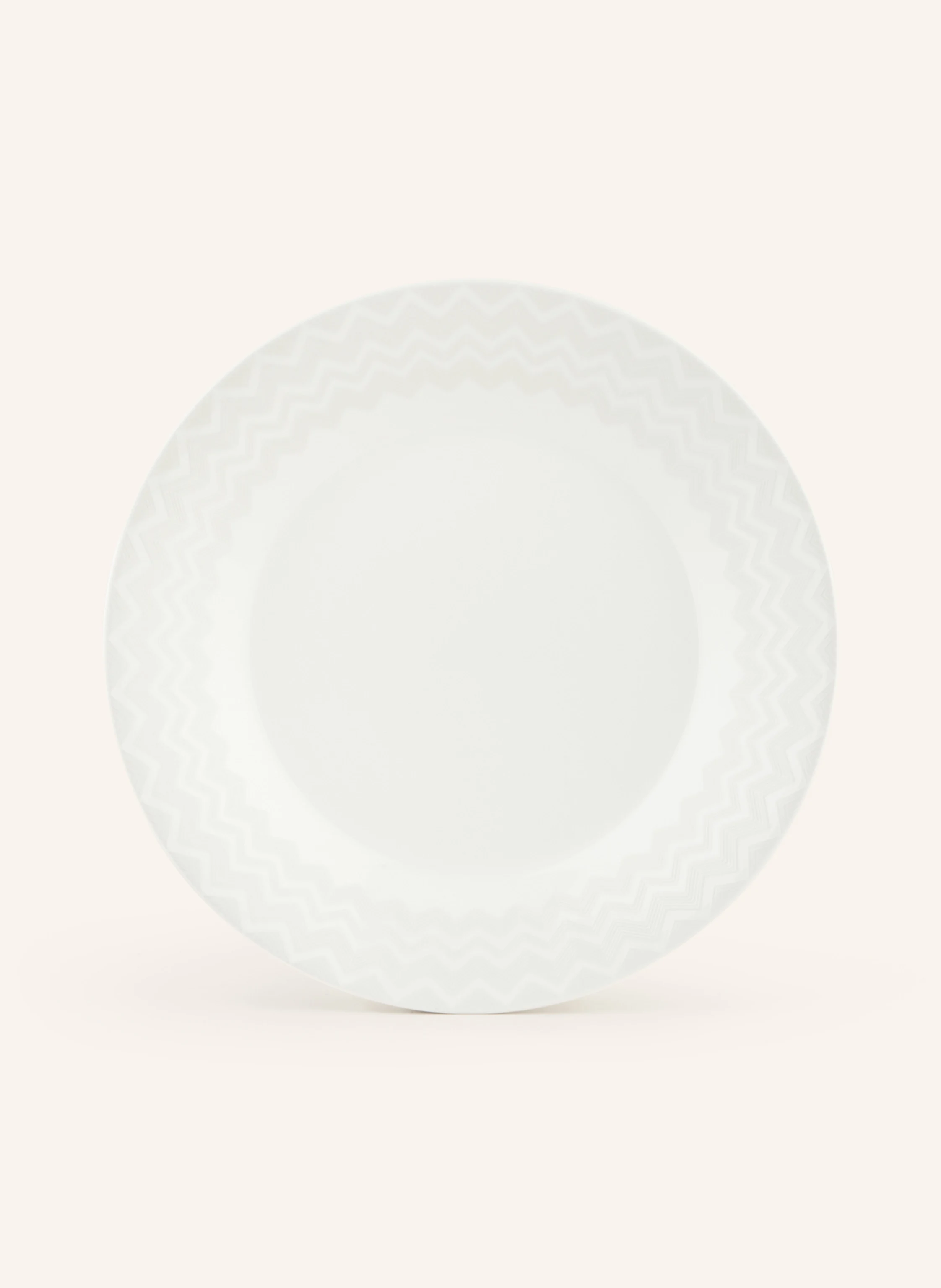 MISSONI Home 6er-Set Suppenteller ZIG ZAG