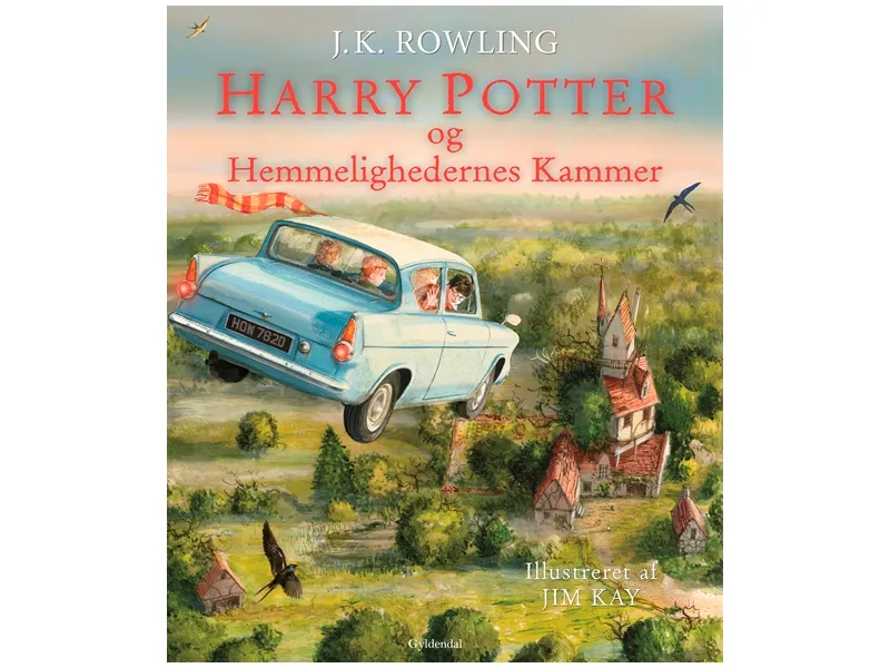 Harry Potter 2 - Harry Potter og Hemmelighedernes Kammer - illustreret | J. K. Rowling