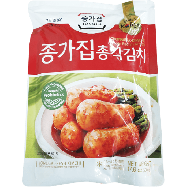 Jongga Chonggak Hele Radijs Kimchi 500g