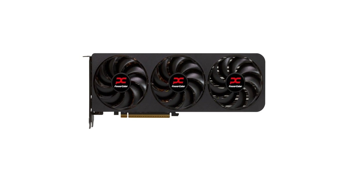 PowerColorRadeon RX 9070 XT Reaper 16GB GDDR6 grafische kaart  (Zwart, RDNA4, GDDR6, 3x DisplayPort, 1x HDMI)