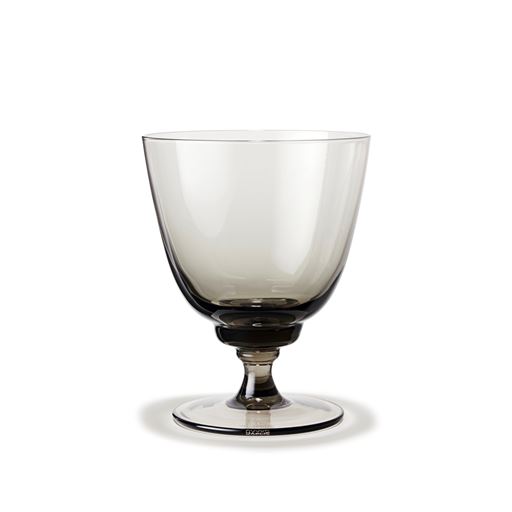Holmegaard Flow Glas På Fod, Smoke, 35 cl