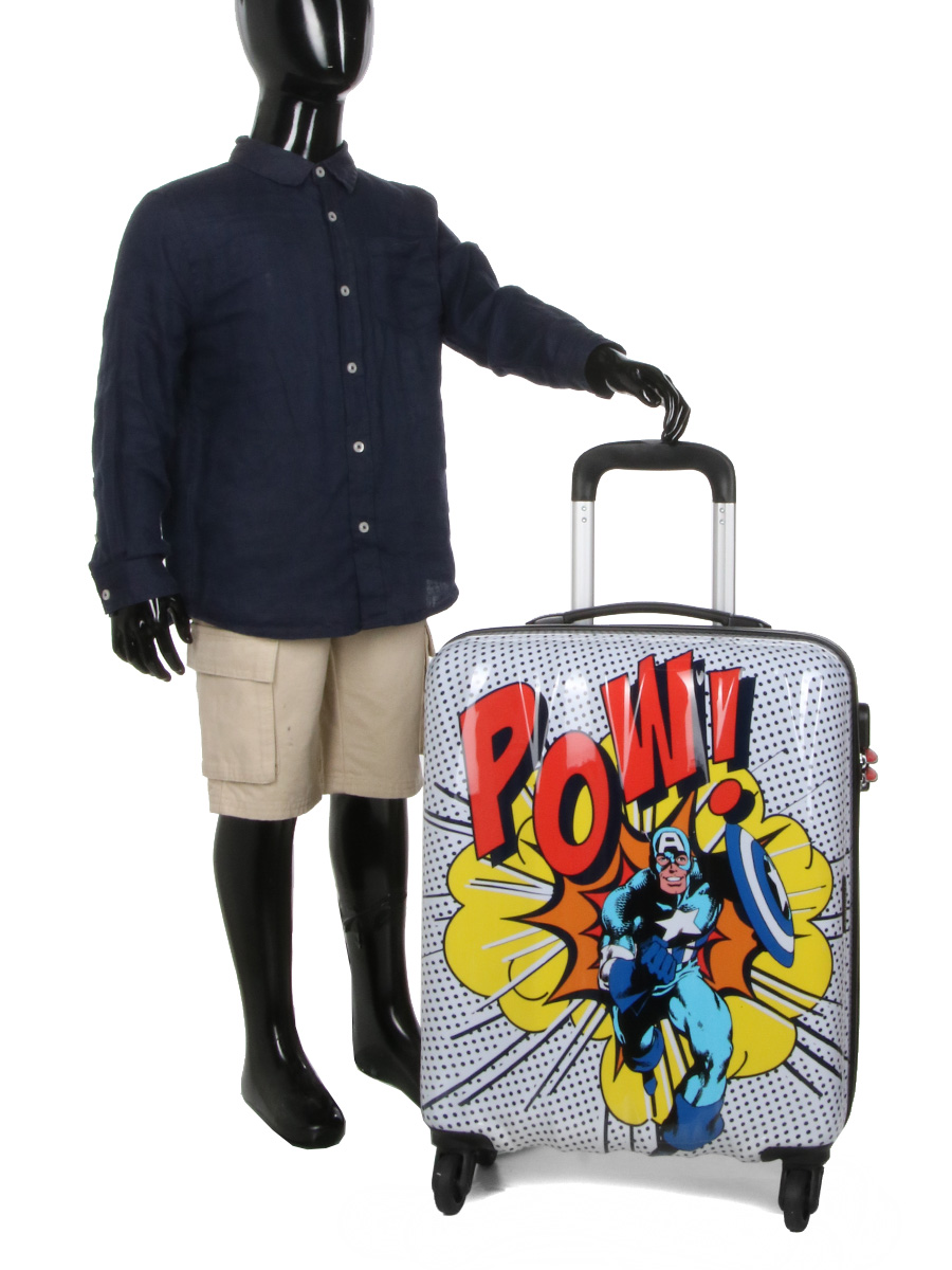 Valise American Tourister Marvel Legends Captain America Pop Art 55 cm