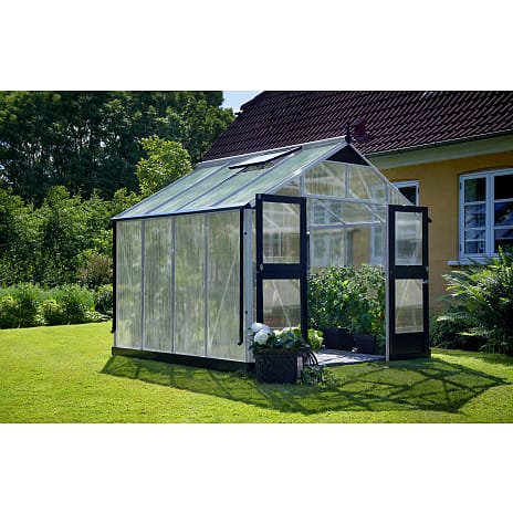 Juliana Premium drivhus - Aluminium