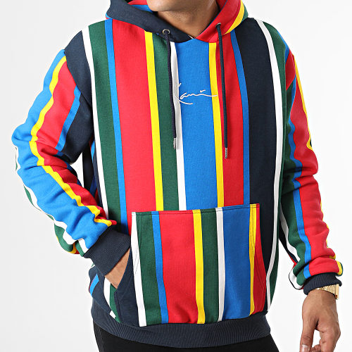 Sweat Capuche A Rayures Small Signature Stripe 6028200 Multicolor