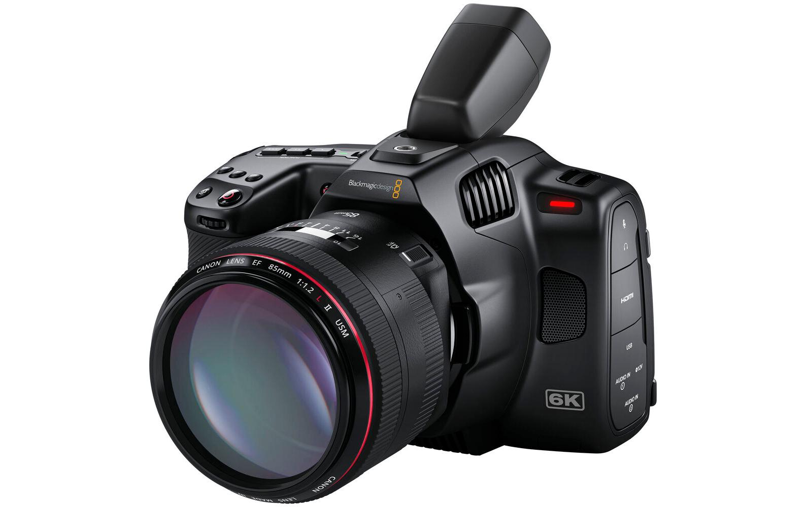 Videokamera Pocket Cinema Camera 6K G2<br>Leistungsstarke Videokamera