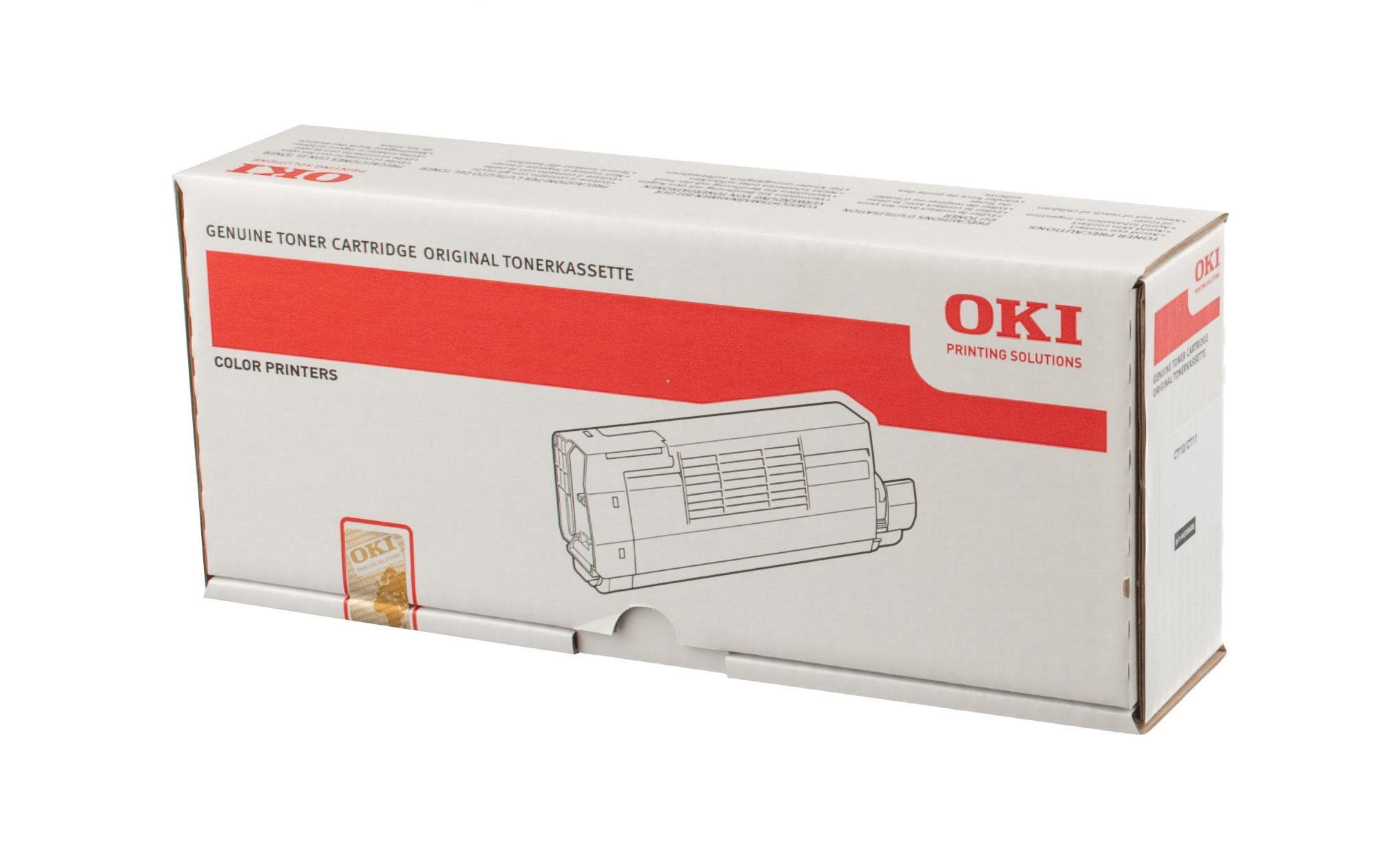 Toner 44318608 Black<br>Für C71x Serie, black