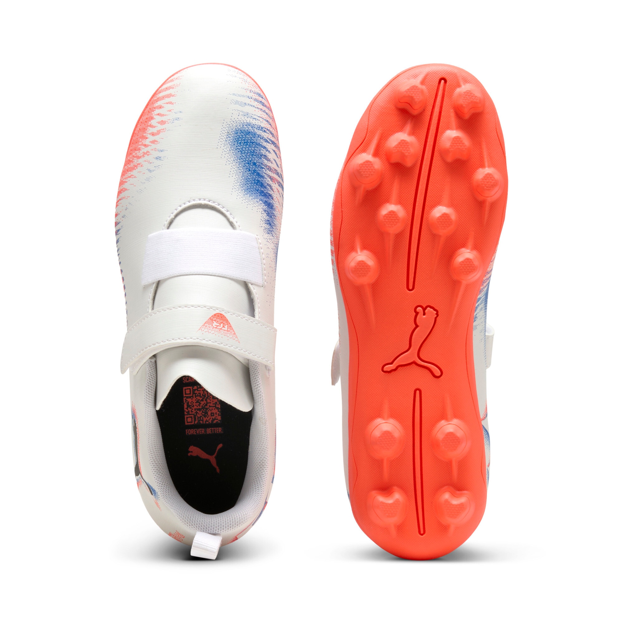 PUMA Fussballschuh »FUTURE 8 PLAY V FG/AG RB JR«  für Rasenplätze