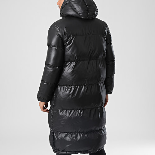 Doudoune Longue A Capuche VS-J11 Noir