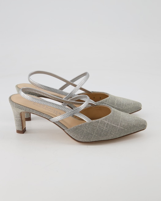 Peter Kaiser Mitty Slingpumps in Silber