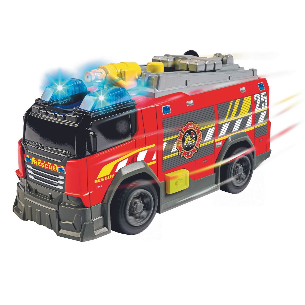 Camion de pompier sonore avec lance à eau