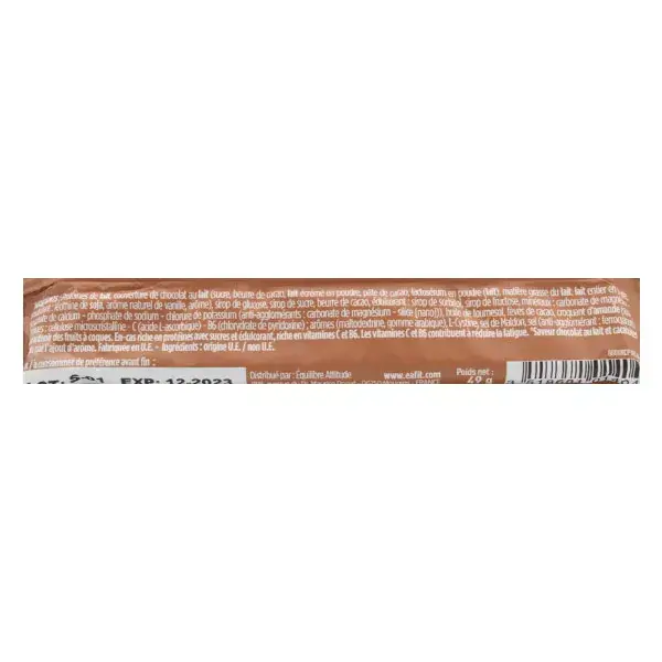 Barra de Proteína Eafit Prot+Vit Sabor Chocolate e Amendoim 49g