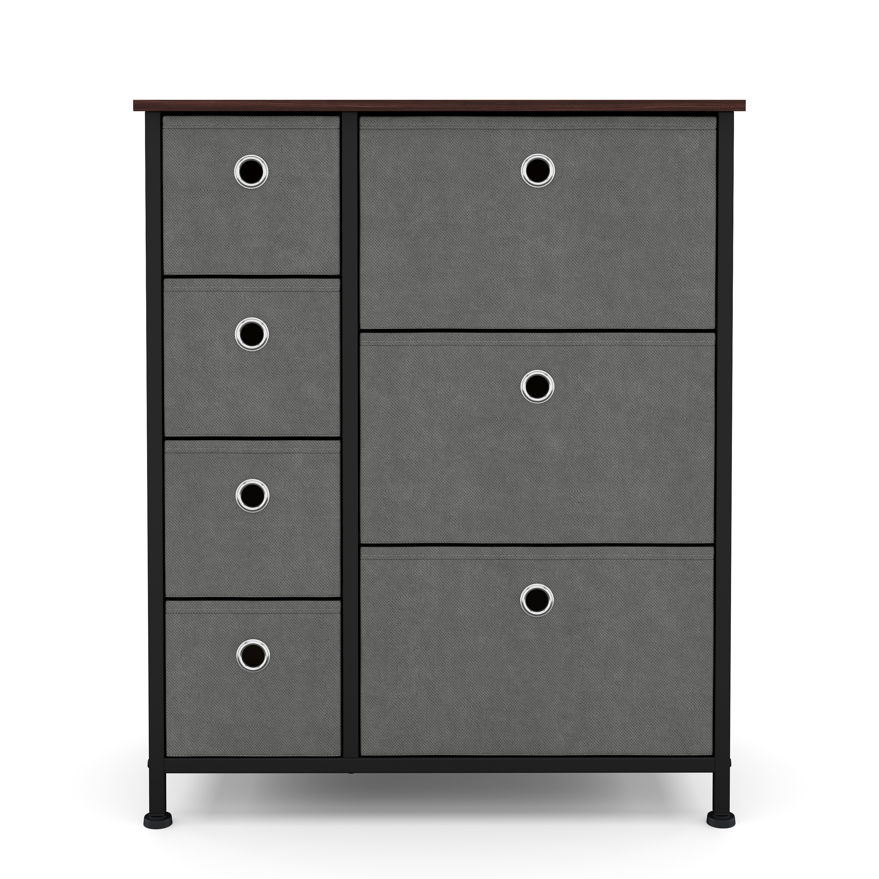 Kommode MIKA 60 x 72 cm anthrazit