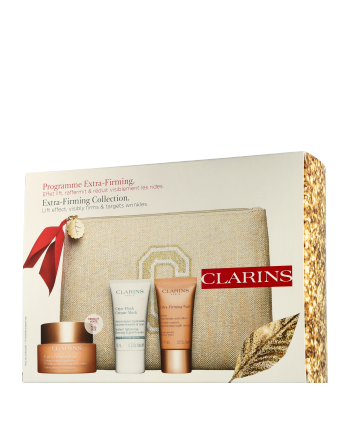 Clarins Extra-Firming Set mit Creme Jour, Nuit & Cryo-Flash Cream-Mask 50ml-15ml-15ml