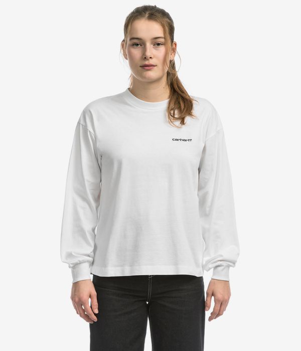 Carhartt WIP W' Grayson Longsleeve women (white black)