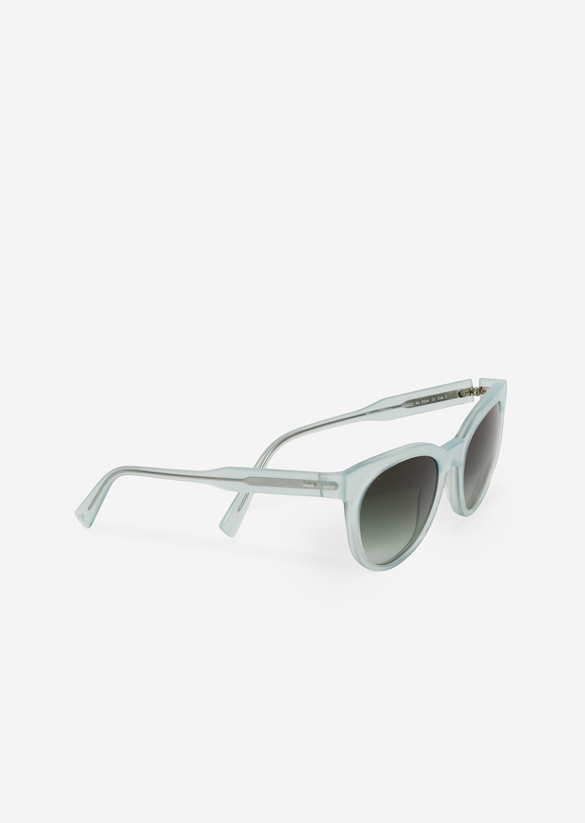 Damen-Sonnenbrille mit breitem Bio-Acetat-Rahmen