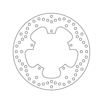 Disque de frein Rond Brembo fixe