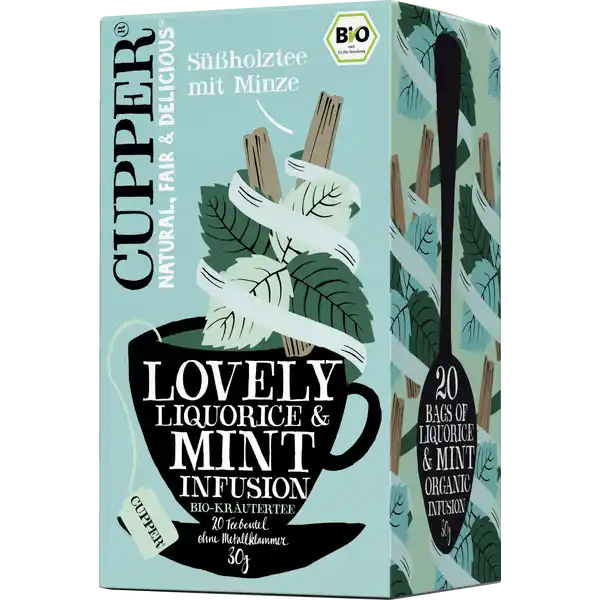 Bio Kräutertee Lovely Liquorice & Mint Infusion
