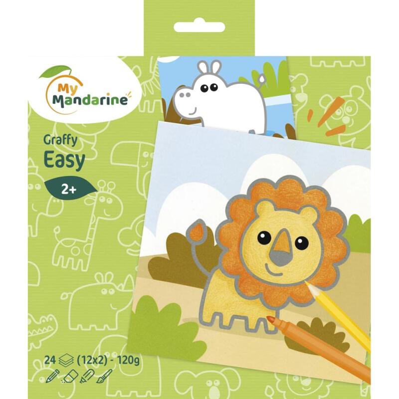 Graffy Easy, Animaux sauvages - Vert