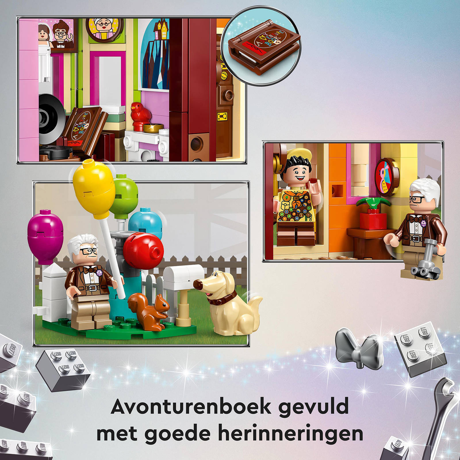 LEGO Disney en Pixar Huis uit de film 'Up' Bouwbaar Speelgoed voor 9 jaar en Ouder 43217