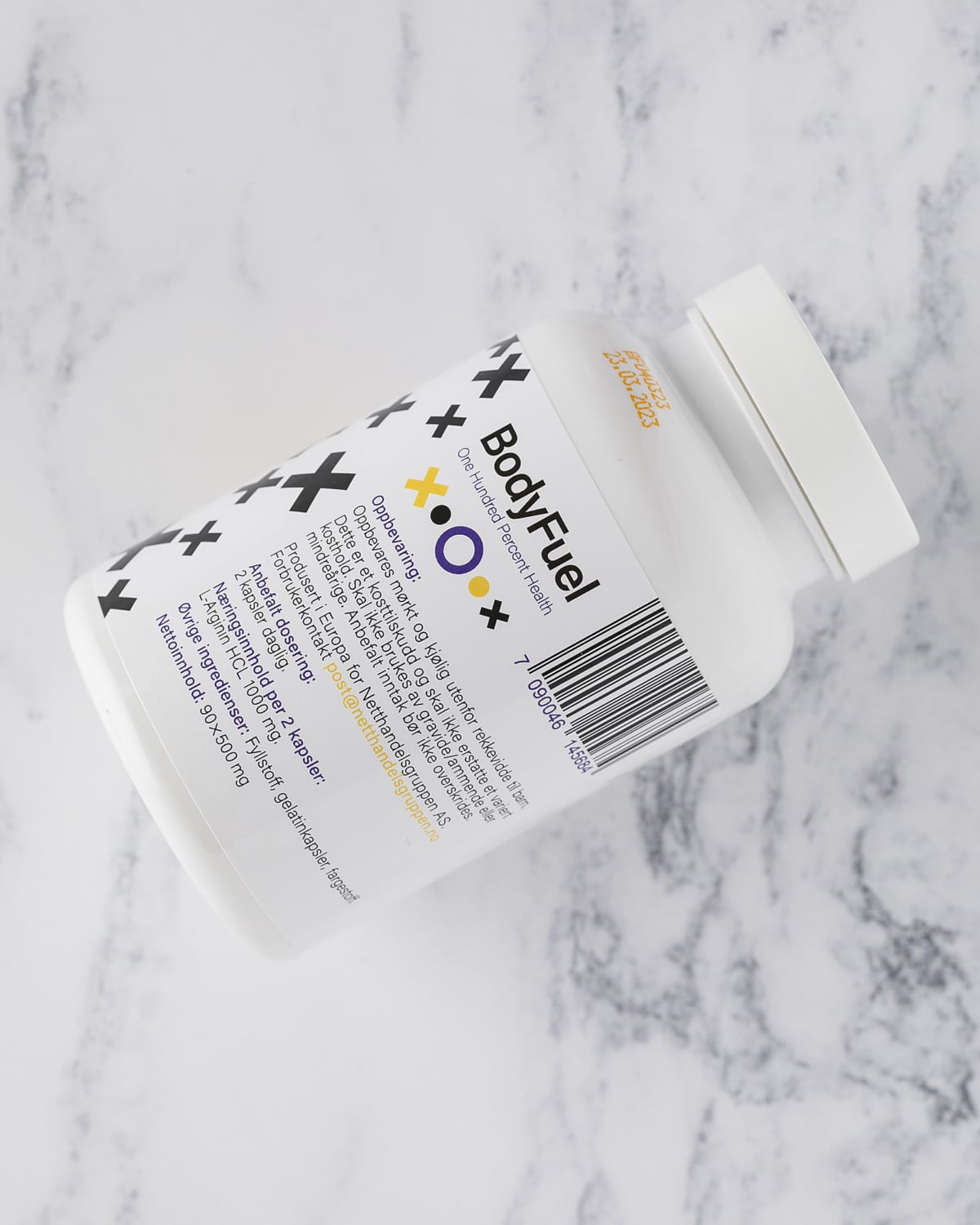 BodyFuel L-Arginin 90x500mg