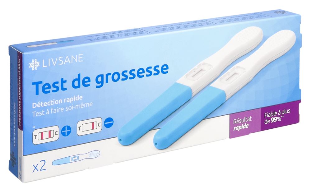 LIVSANE Schwangerschaftstest Schnelle Ergebnisse Schnelle Ergeb 2 Stk
