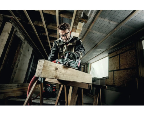 Metabo 18V HO 18 LTX 20-82 accu schaafmachine, zonder accu en lader, inclusief omkeerbare messen