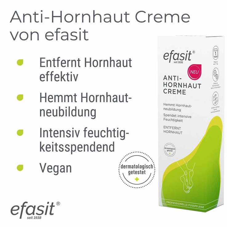 Efasit Anti-Hornhaut Creme, 75 ml