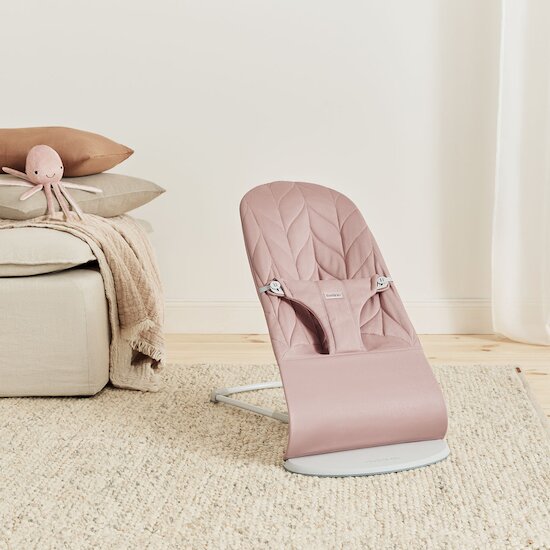 Transat Bliss Tissé   Matelassage pétale rose        de               BabyBjörn