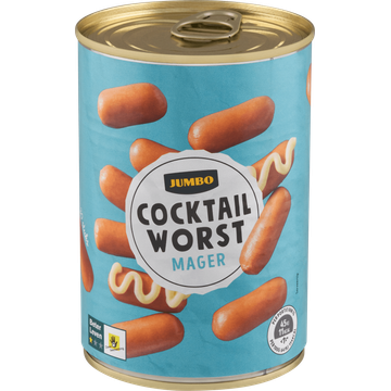 Jumbo Cocktailworst Mager 30 Stuks 400 g