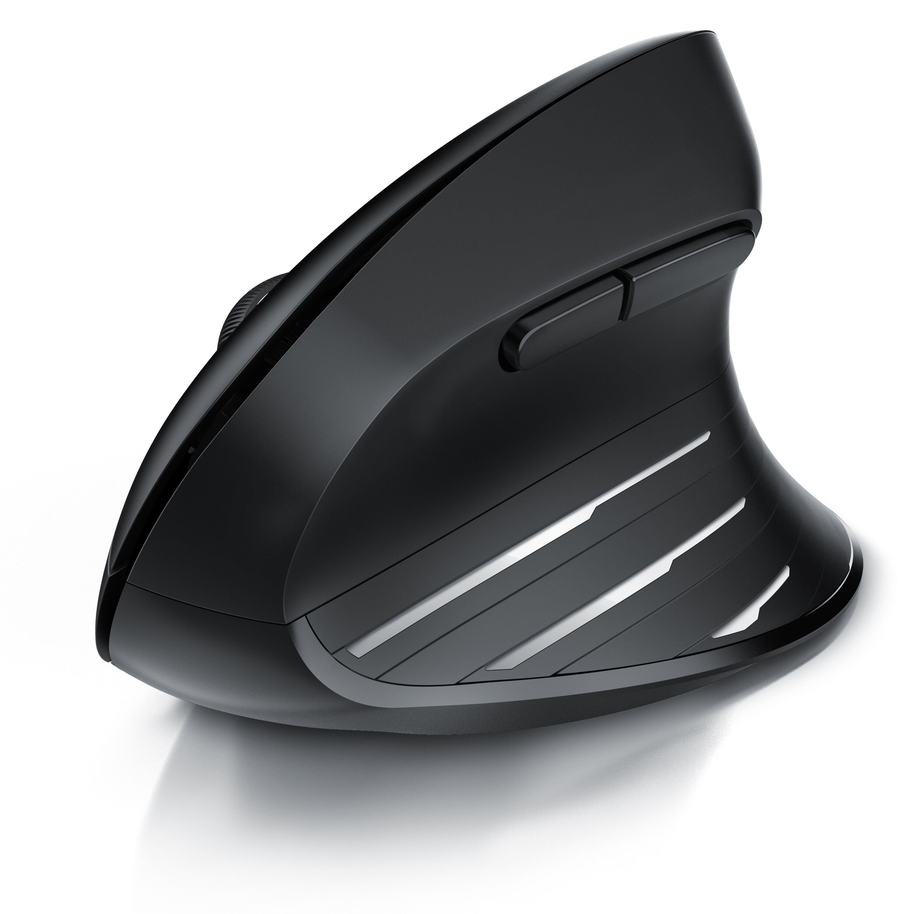 CSL Kabellose Maus, 2,4 GHz mit USB-Empfänger, 1000-2400 DPI, Wireless Maus 6 Tasten mit Nano Empfänger, für Rechtshänder, kompatibel mit PC und Mac