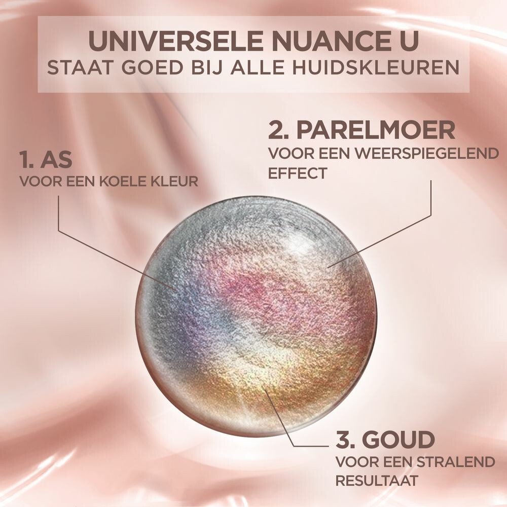 L'Oréal Excellence Crème Universal Nudes Permanente Haarkleuring 2U Universeel Zeer Donkerbruin