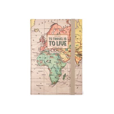 Agenda à spirale 1 jour par page - 8,5 x 13 cm - voyage - Legami
