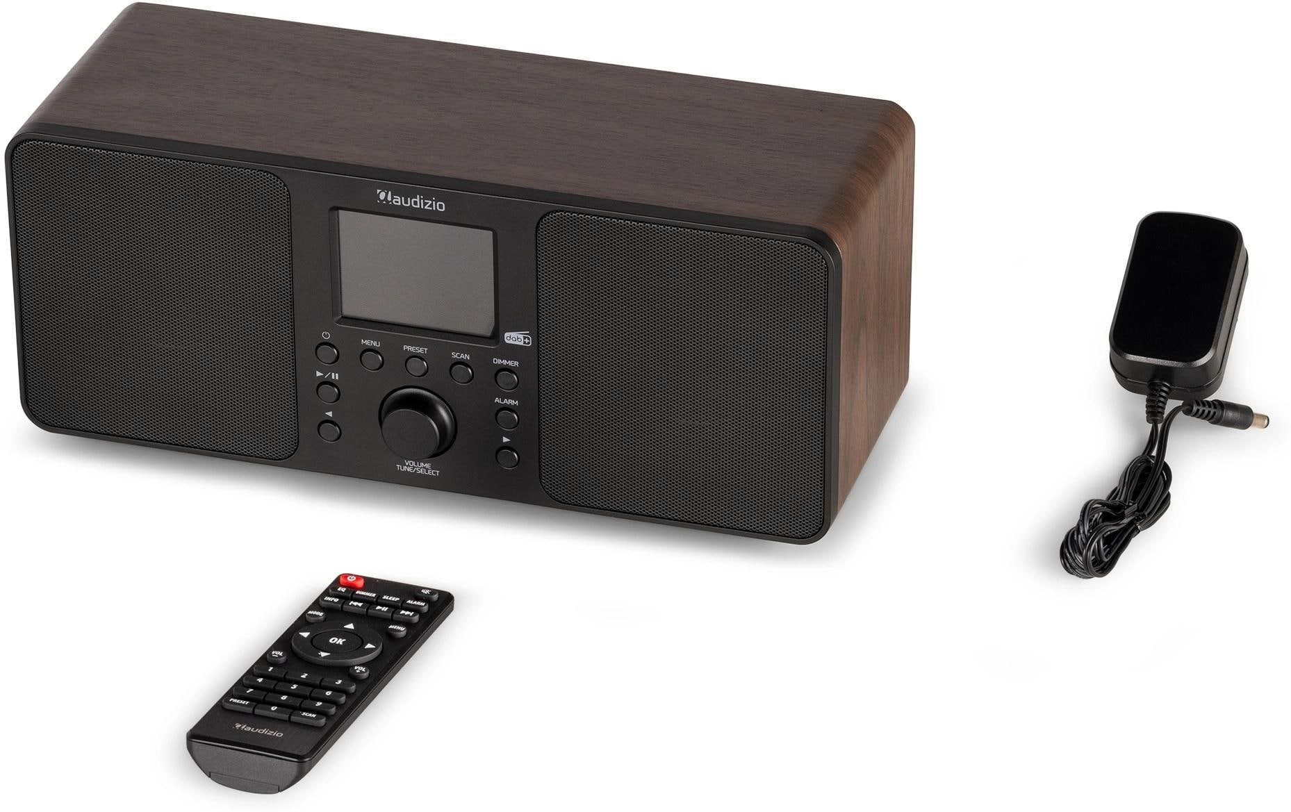 DAB+ Radio Genua BraunDAB+ Radio mit Stereo Lautsprecher und Bluetooth