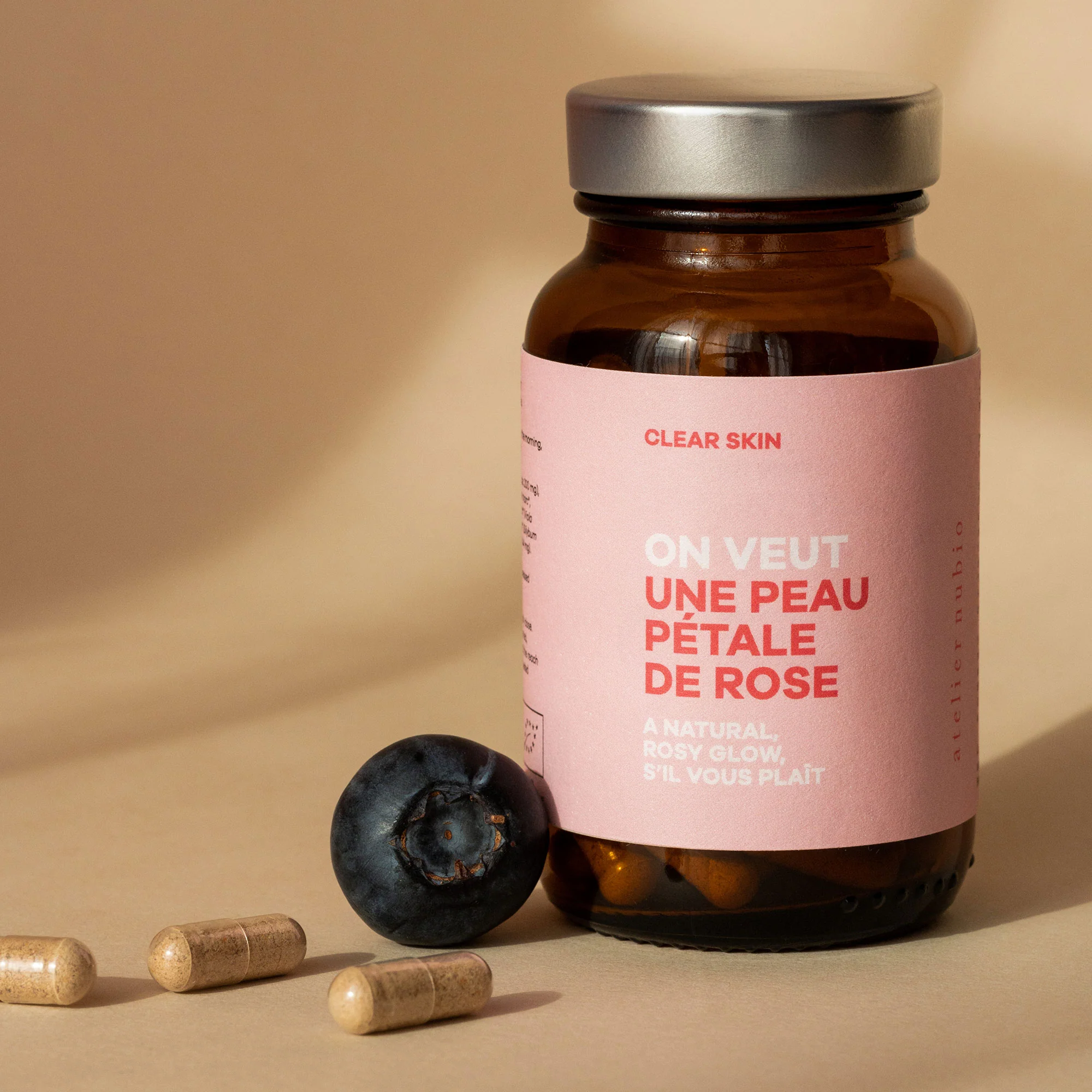 Atelier Nubio On veut... une peau pétale de rose