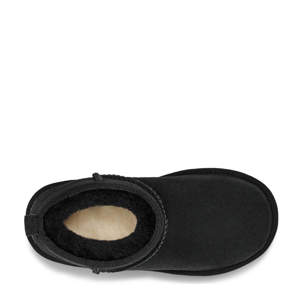 UGG Classic Ultra Minisuède enkelboots zwart